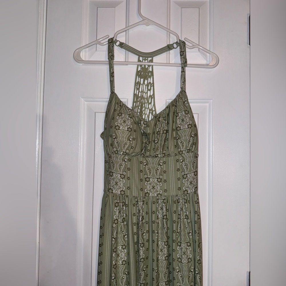 Derek Heart Sooo Soft Mint Green Long Maxi Dress, Size Large - Picture 12 of 12